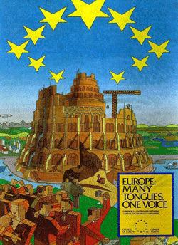 1992 EU Parliament Poster