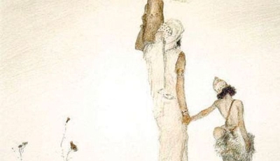 Hagar and Ishmael by Abel Pan