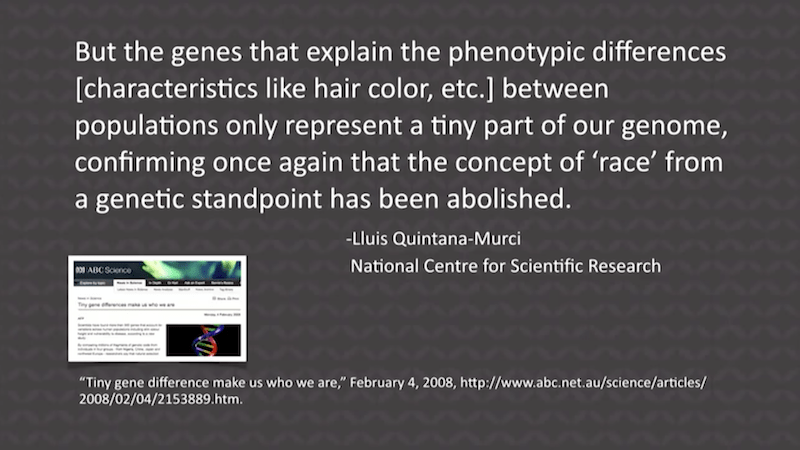 Concept of Race Abolished