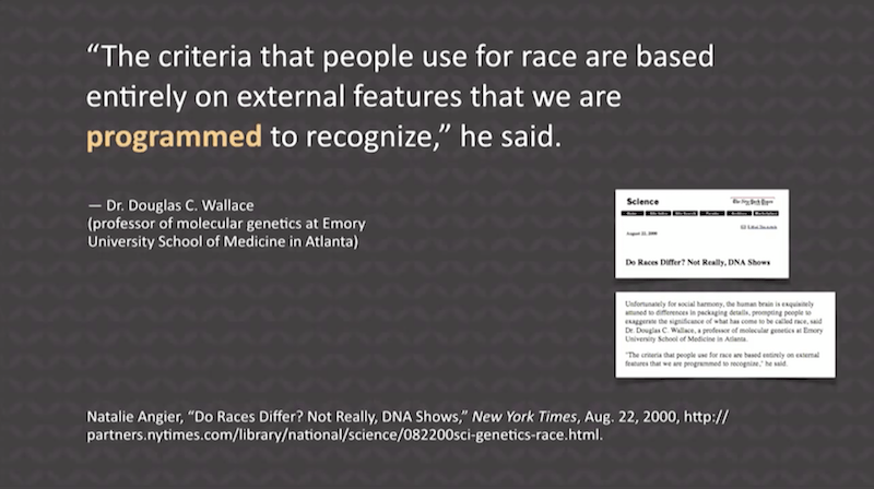 Programmed to Recognize