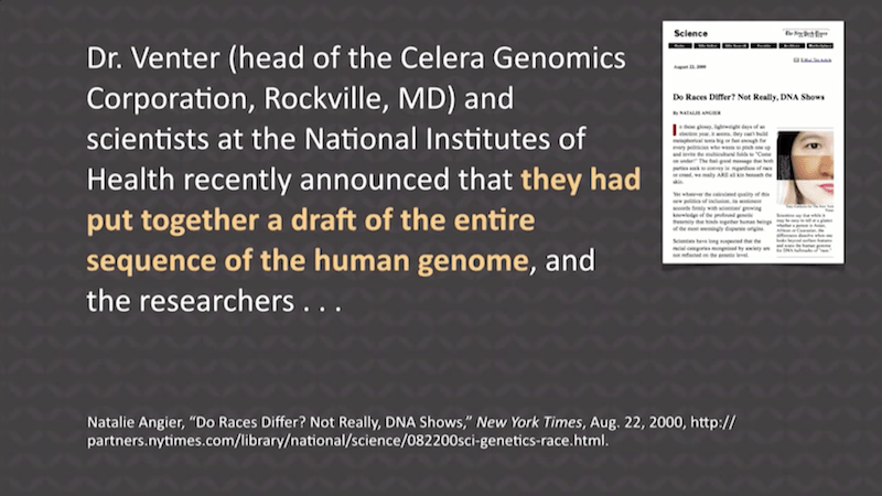 Sequence Human Genome